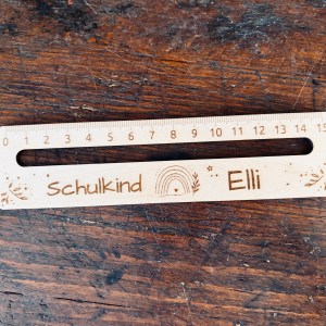 personalisiertes Einschulungsgeschenk aus Holz – Bild 3