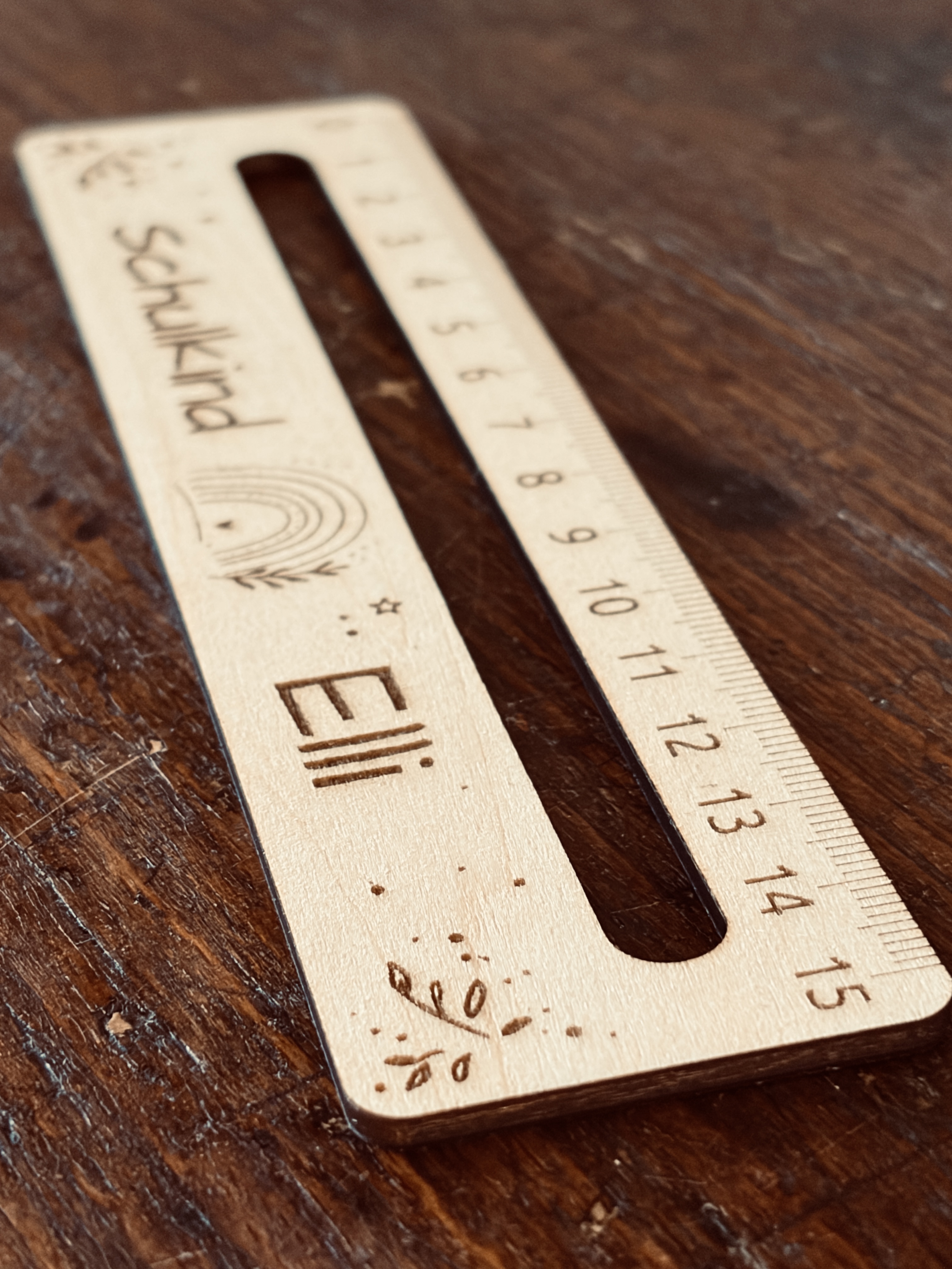 personalisiertes Einschulungsgeschenk aus Holz – Bild 4