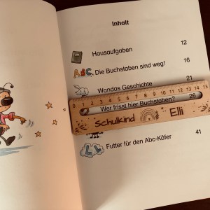 personalisiertes Einschulungsgeschenk aus Holz – Bild 2