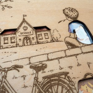 Einschulung | Geschenkkarte mit Sichtfenster | personalisierbar – Bild 18